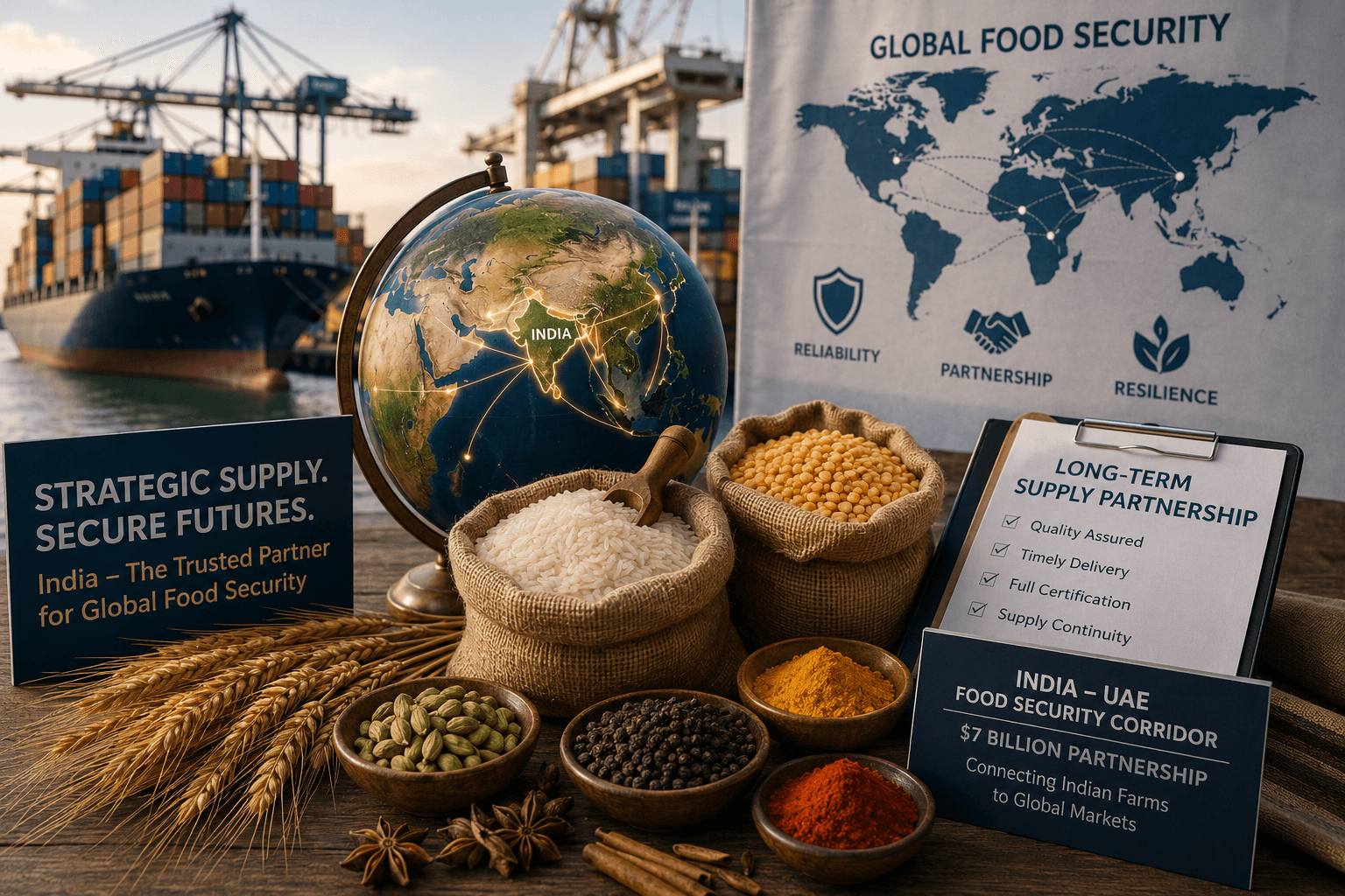 The Global Food Security Crisis Is Creating a New Class of Strategic Importer - Here Is Why India Is the Answer