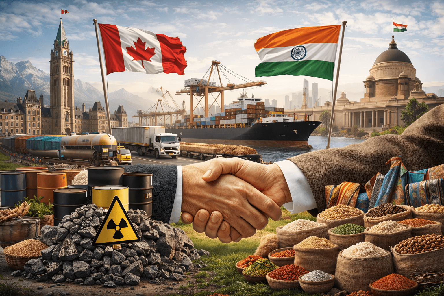 India-Canada Trade Reset: From
Diplomatic Crisis to $50 Billion
Opportunity