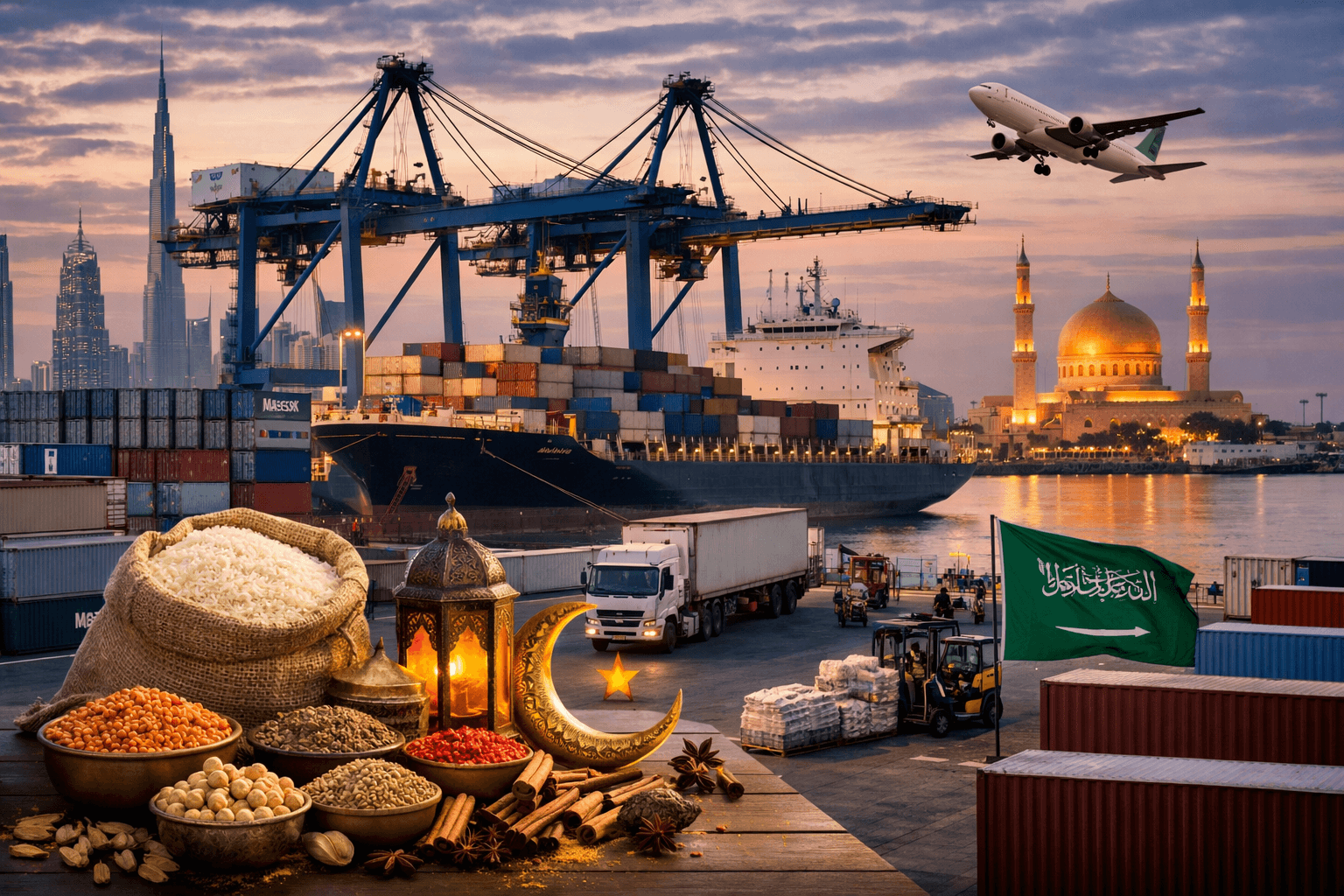 Ramadan 2026 Food Supply Guide Importers:Sourcing for Basmati Rice, Spices & Halal Products