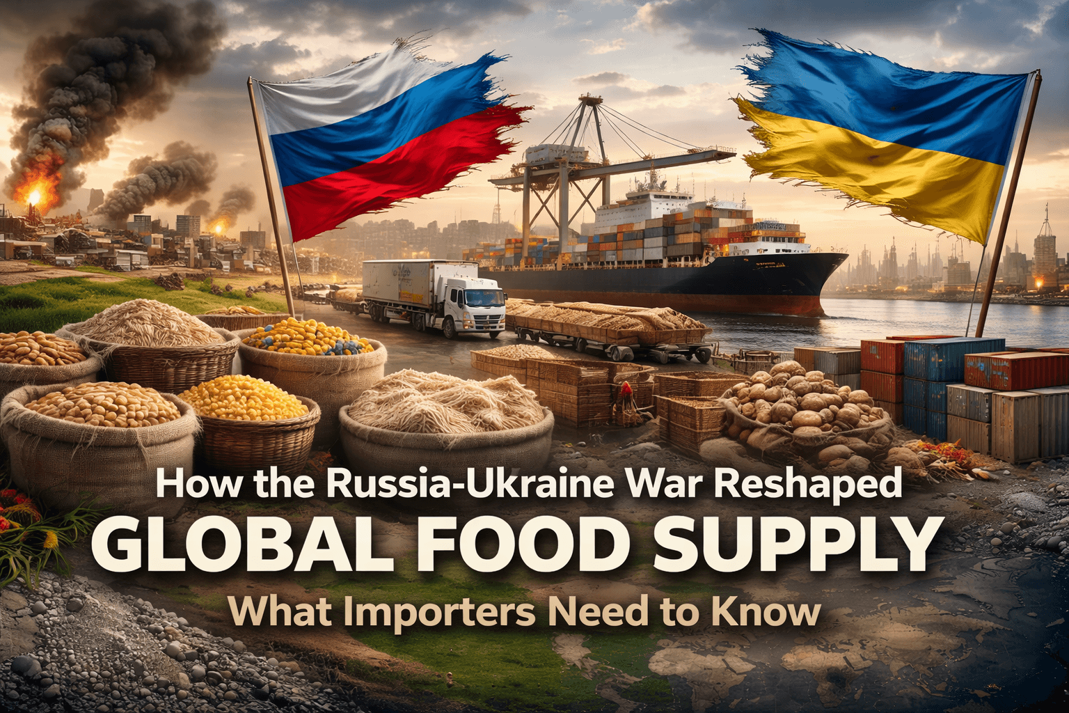 How the Russia-Ukraine War Reshaped
Global Food Supply: What Importers Need
to Know